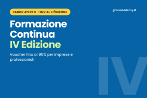 Bando Formazione Continua Regione IV edizione